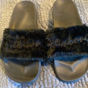 🏄‍♀️🏄‍♂️Billabong Faux Fur Slides🏄‍♂️🏄‍♀️